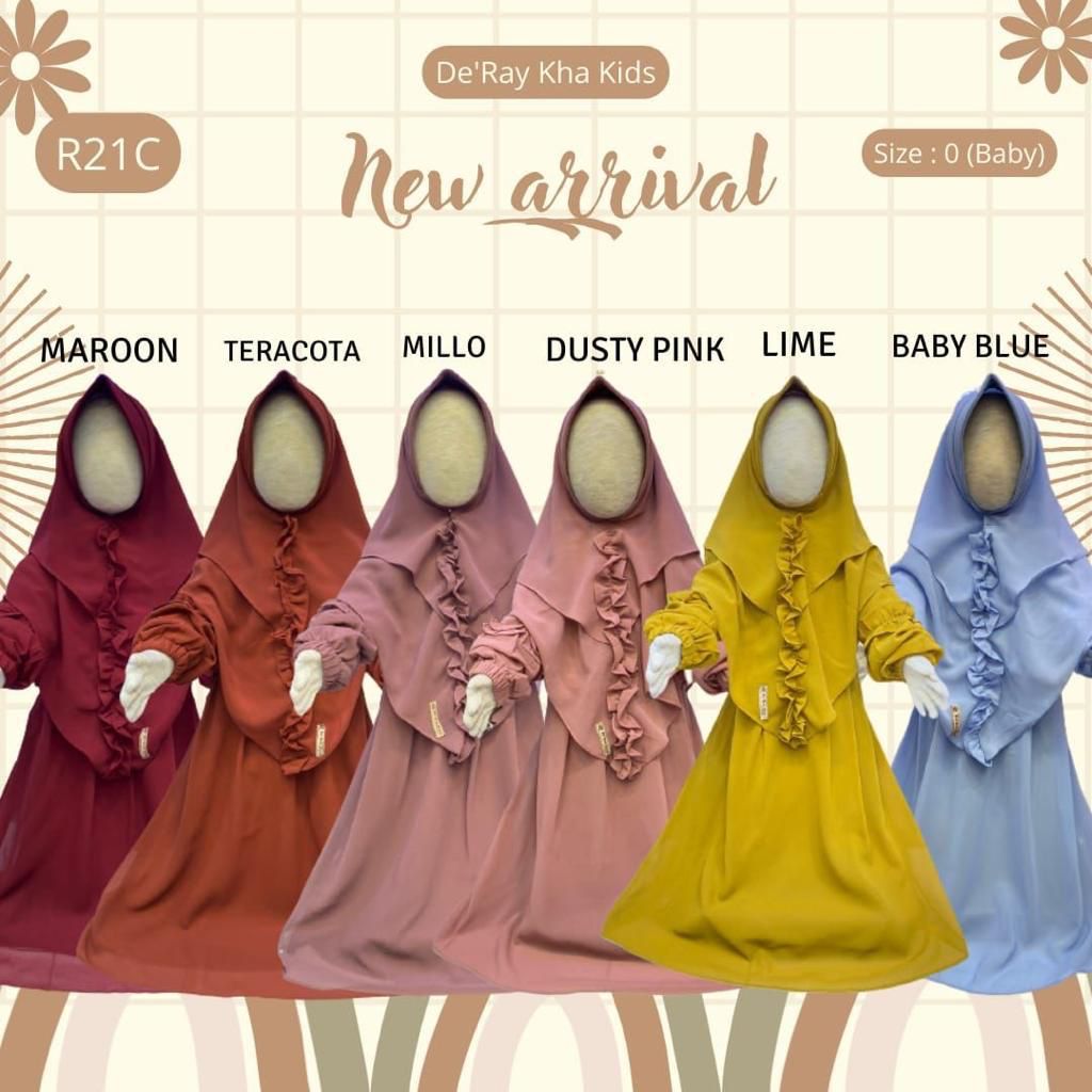 Baju Gamis Bayi Usia 1-2 Tahun